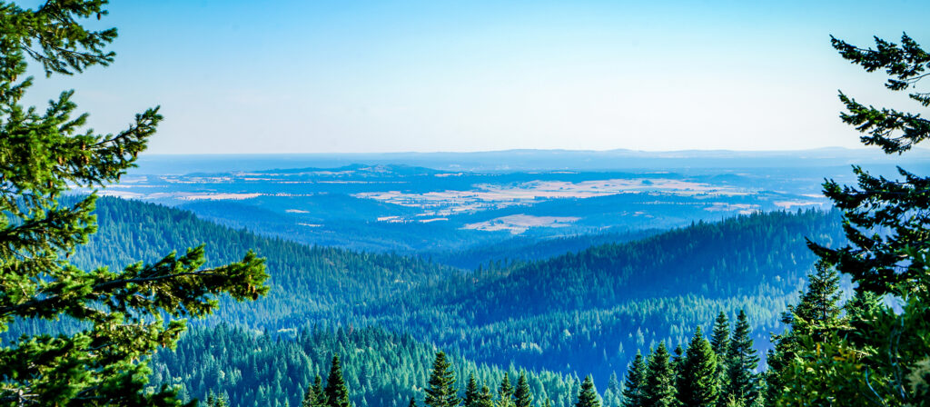 View from Mount Spokane - Spokane, Washington A spectacular view from Mount Spokane in Spokane Washington.